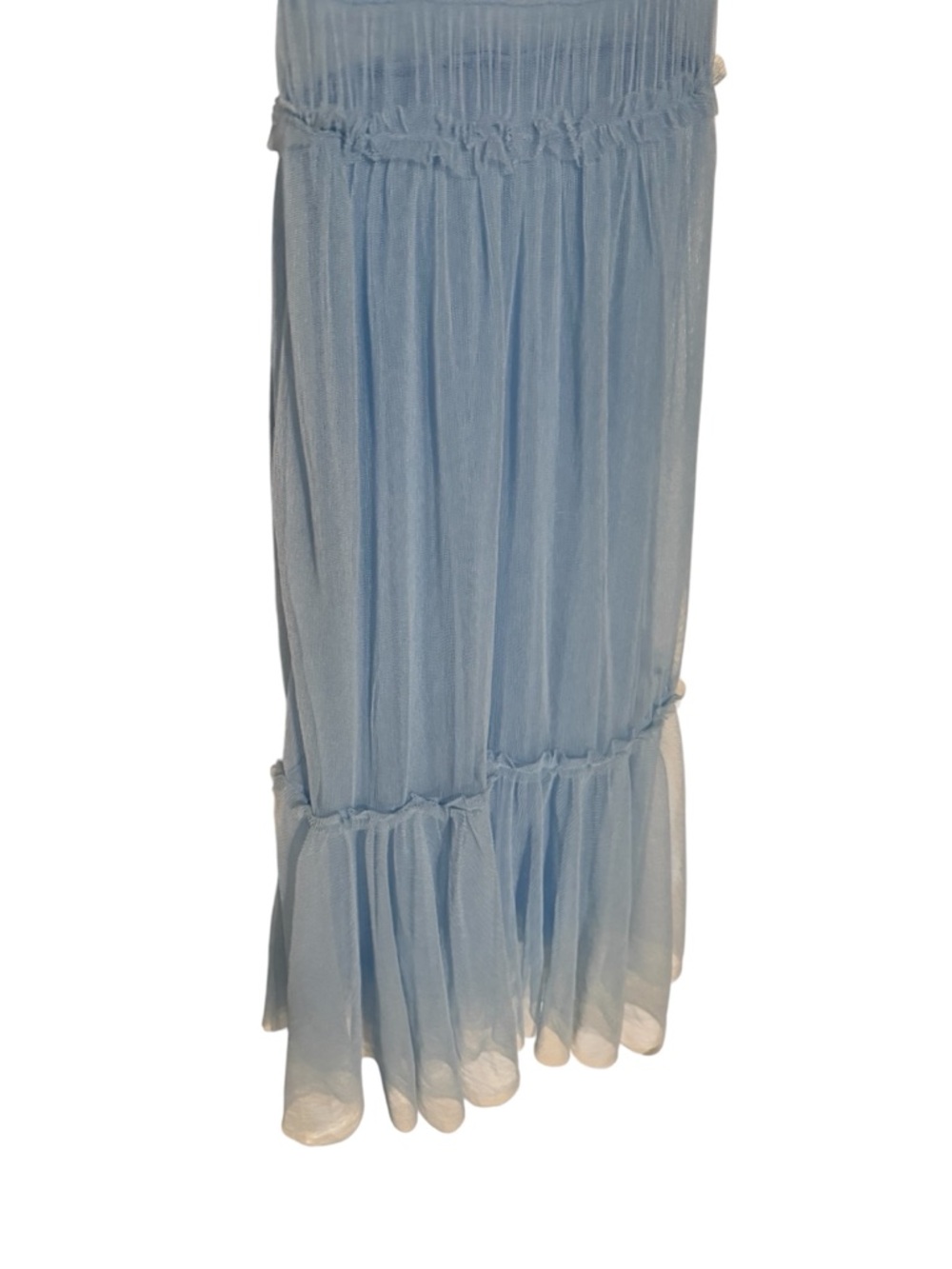 NWOT Free People Intimately Light Blue Smock About It Slip Maxi Dress - Picture 9 of 12